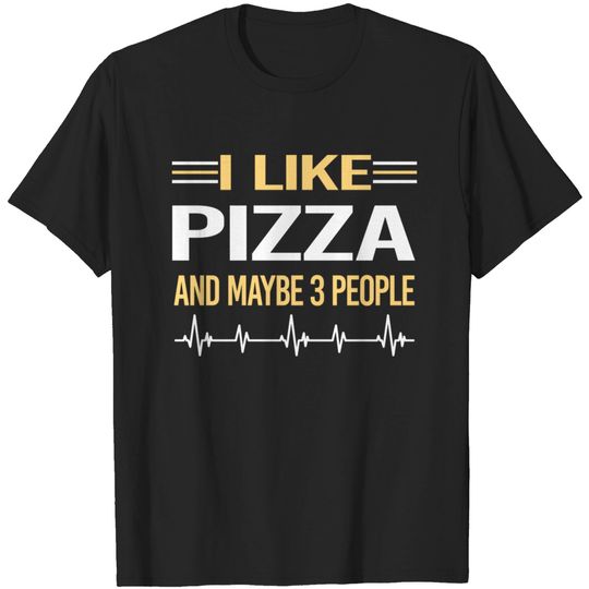 Discover 3 People Pizza Delivery - Pizza Delivery - T-Shirt