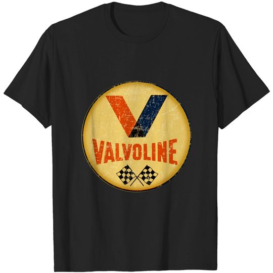 Discover Valvoline Oil - Round - Motor Oil - T-Shirt