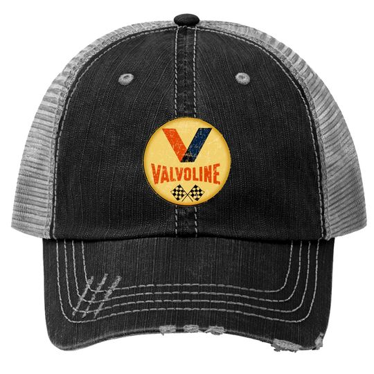 Discover Valvoline Oil - Round - Motor Oil - Trucker Hats