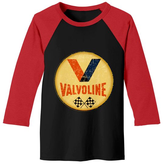 Discover Valvoline Oil - Round - Motor Oil - Baseball Tees