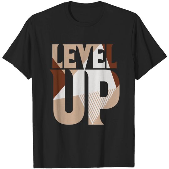Discover Level Up Dunk High Light Chocolate Matching Sneaker T-Shirt