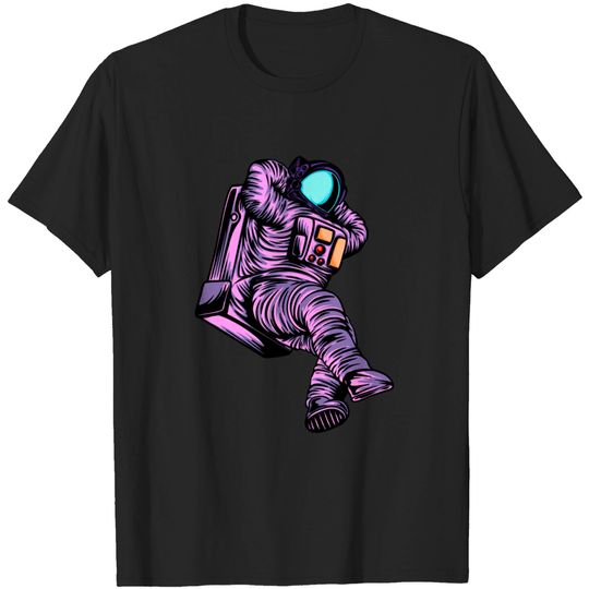 Discover Astronaut Illustration 19 - Astronaut - T-Shirt
