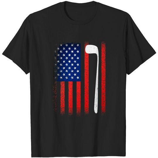 Discover Love Golf Flag - Golf - T-Shirt