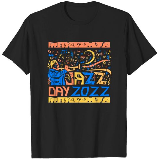 Discover Funny Jazz Day 2022 T-Shirt