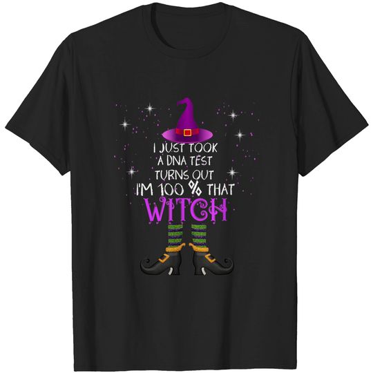 Discover I'm 100 Percent With That Witch Halloween T-Shirt