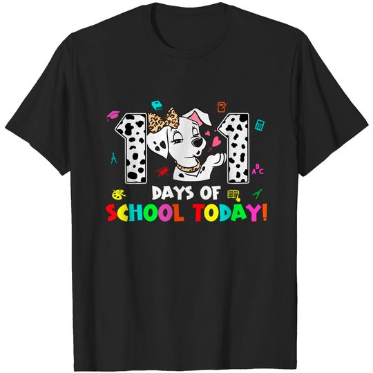 Discover 101 Days School Today - Dalmatian Lovers T-Shirt