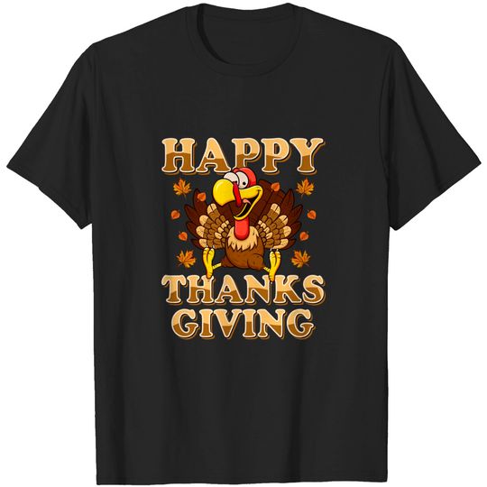Discover Happy Thanksgiving Turkey Day Gift T-Shirt