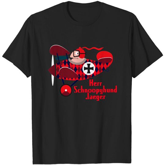 Discover Red Baron - Snoopy - T-Shirt