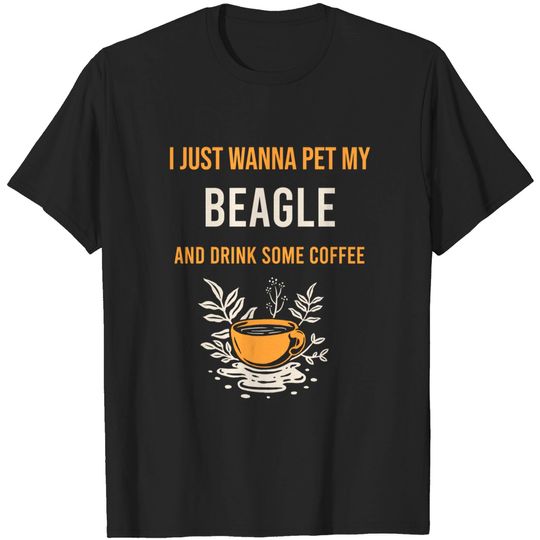 Discover Beagle Dog Coffee - Beagle - T-Shirt