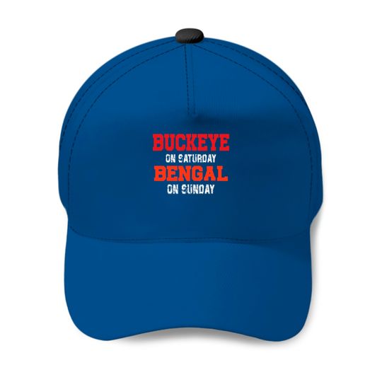 Discover Buckeye On Saturday Bengal On Sunday Cincinnati Ohio Vintage Baseball Cap