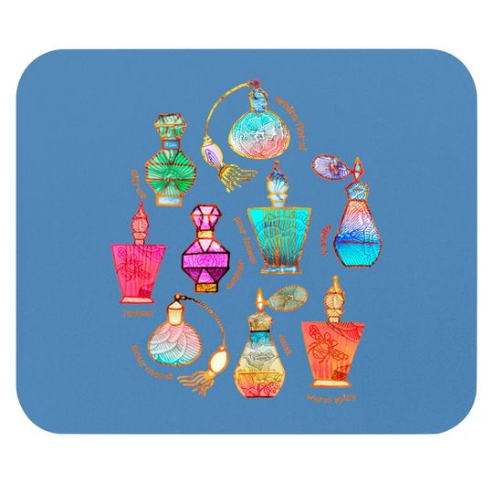 Discover Vintage Perfume - Makeup - Mouse Pads