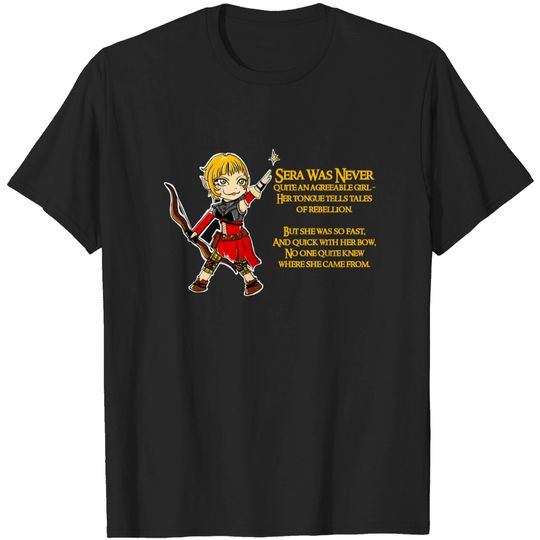 Discover Sera Was Never - Rpg - T-Shirt
