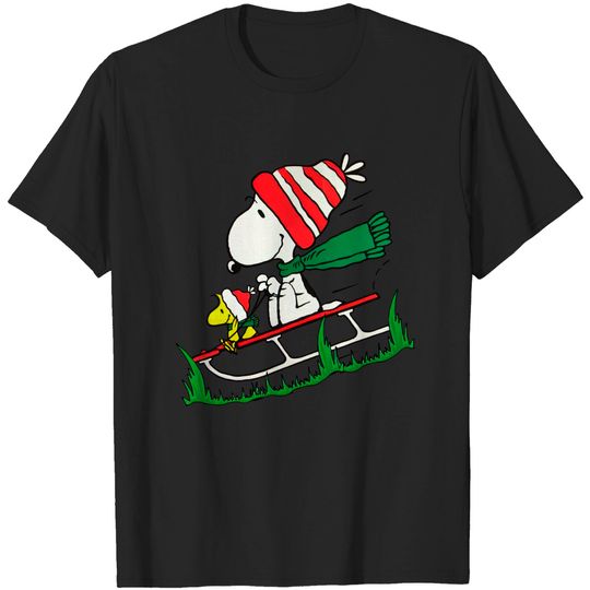 Discover Snoopy And Woodstock HuggingT-Shirt