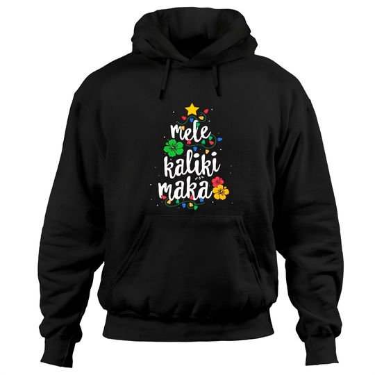 Discover Christmas Tree light Mele Kalikimaka Tropical Hawaii Long Sleeve