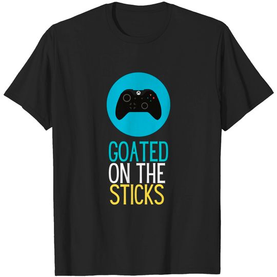 Discover For Console & Controller Players - Goated On The Sticks Premium T-Shirt