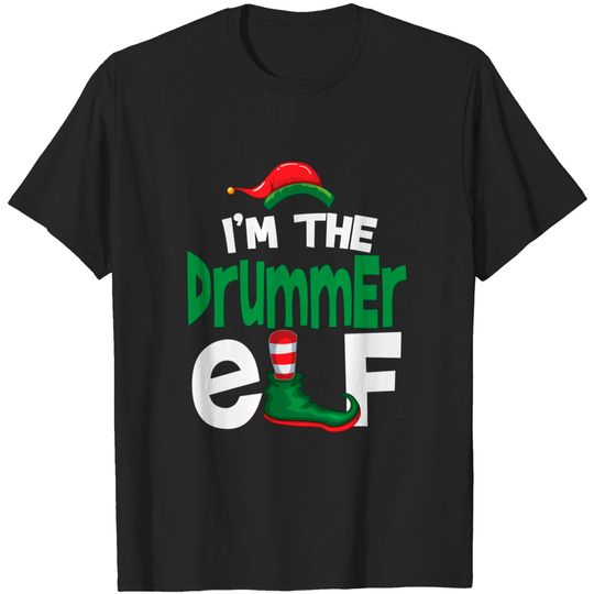 Discover I'm The Drummer Elf Christmas Family Matching PJ - Drummer Elf Matching Pajama - T-Shirt
