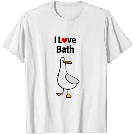 Discover I Love Bath - Bath - T-Shirt
