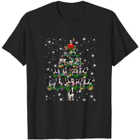 Discover Cows Christmas Tree Ornament Decor Costume Gifts T-Shirt