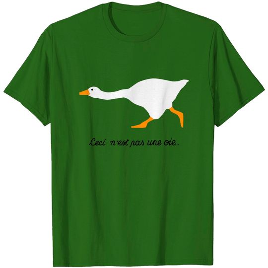 Discover The Treachery of a Goose - Untitled Goose Game - T-Shirt