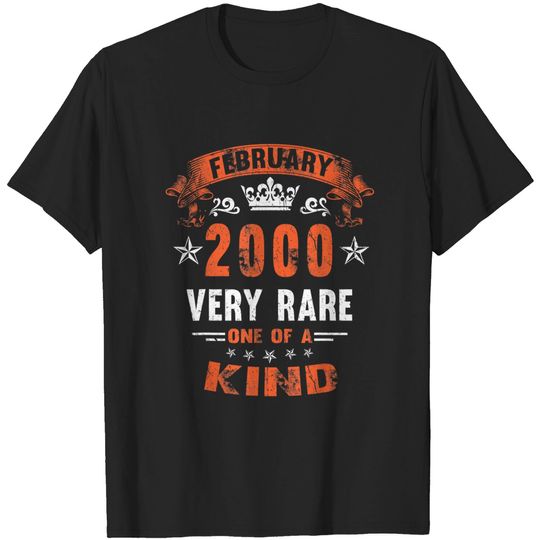 Discover Birthday Vintage February T-Shirt