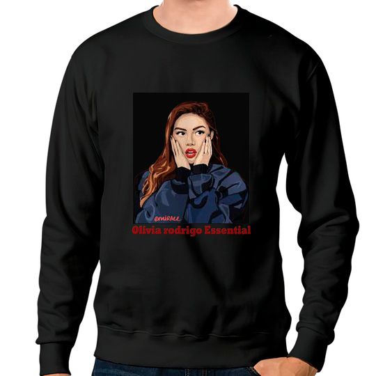Discover  Women's Olivia Rodrigo Sour Album Short Sleeve Graphic Pullover Sweatshirt