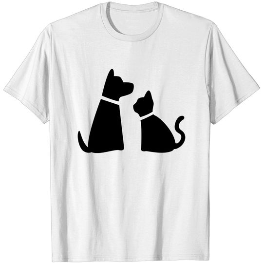 Discover Doggo and Meow - Dogs And Cats - T-Shirt