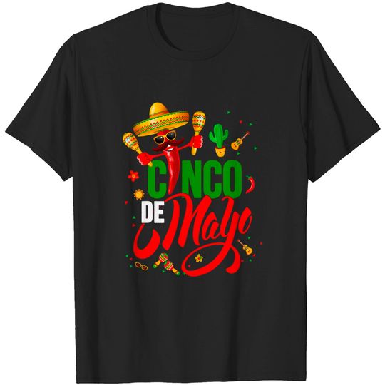 Discover Cinco De Mayo for Mens Womens Kids Mexican Fiesta 5 De Mayo T-Shirt