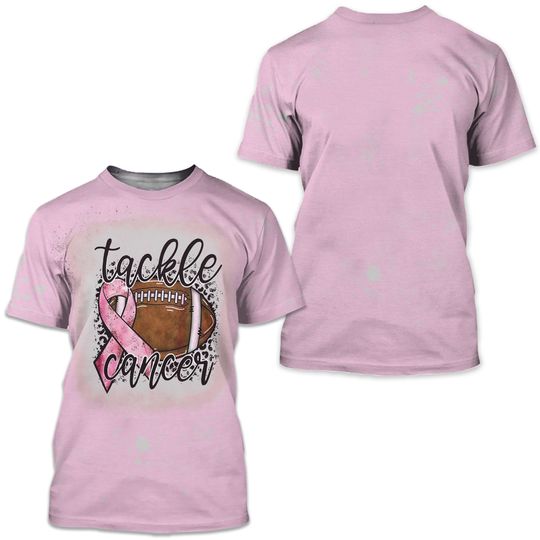 Discover Tackle Cancer Pink October T-shirt