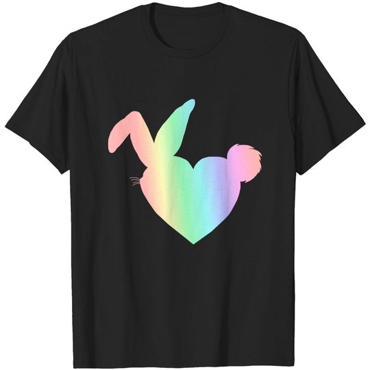 Discover Pastel Heart Bunny - Bunny - T-Shirt