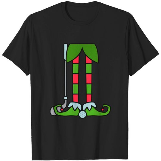 Discover Golf Christmas Elf Xmas Gift - Golf - T-Shirt