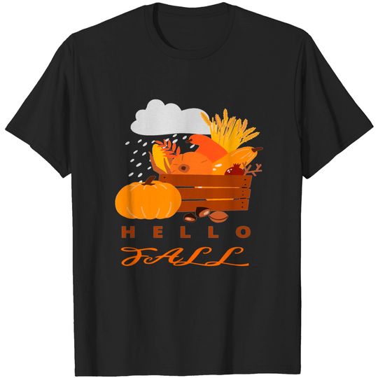 Discover Hello Fall - Hello Fall - T-Shirt