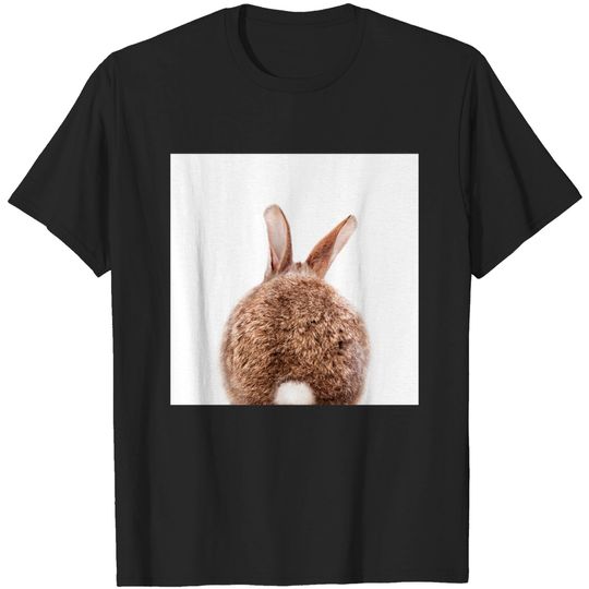 Discover Brown Bunny Tail, Baby Rabbit, Kids Art, Baby Animals Art Print By Synplus - Bunny - T-Shirt