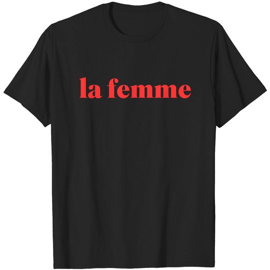 Discover Womens la femme  French fashion t-shirt