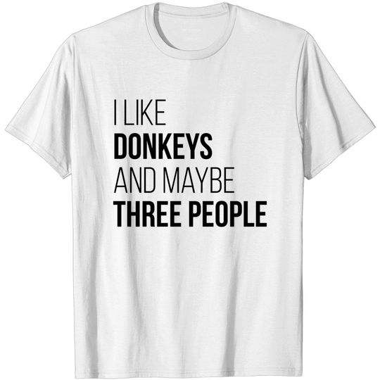 Discover Donkey - Donkey - T-Shirt