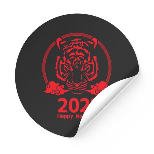 Discover 2022 Year of the Tiger - 2022 Year Of The Tiger - Stickers