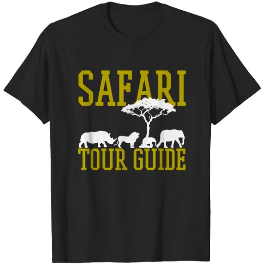 Discover Safari Tour Guide Africa T-Shirt