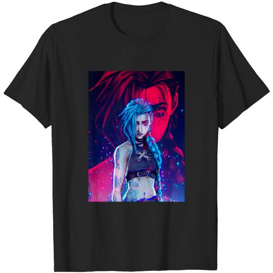 Discover Jinx Arcane League Of Legends T-Shirt