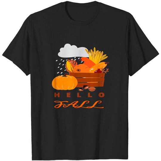 Discover Hello Fall - Hello Fall - T-Shirt