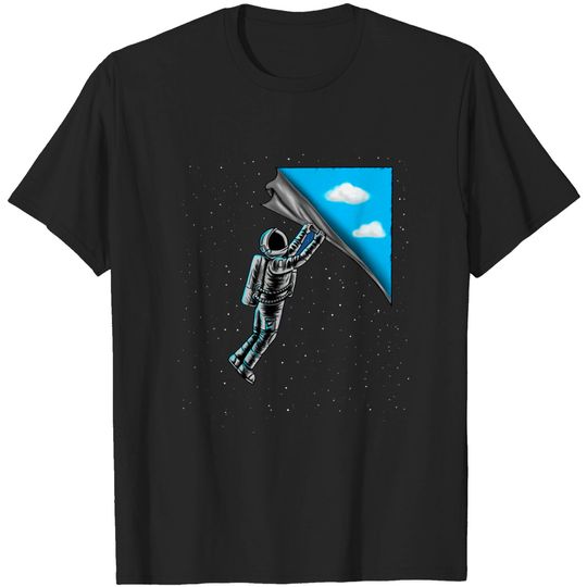 Discover Astronaut open the sky - Astronaut - T-Shirt