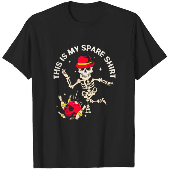 Discover Funny Bowling This Is My Spare T-Shirt