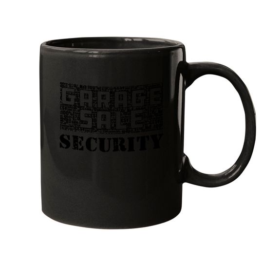 Discover Garage Sale Security - Yard Sale Gift - Mugs