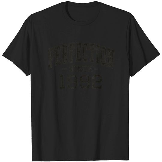 Discover Perfection since 1992 Vintage Style Born in 1992 Birthday T Shirt