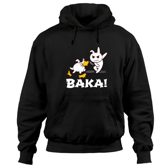 Discover Baka Funny Japanese Anime Manga Gaming Cosplay Pullover Hoodie