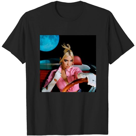 Discover Poster New Future Nostalgia Lipa In The Car mctz T-Shirt