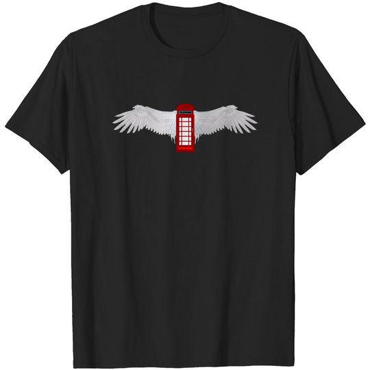 Discover Angelic Phone Booth - Phone Booth - T-Shirt