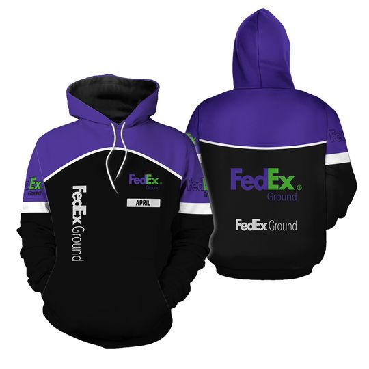 Discover FedEx Ground Custom Name Hoodie 3d for Delivery Driver