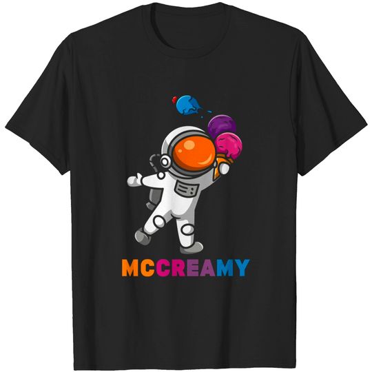 Discover McCreamy Astronaut - Youtuber - T-Shirt