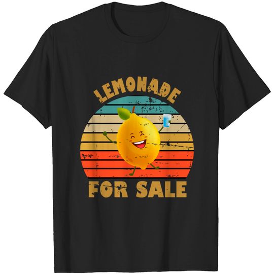 Discover Lemonade For Sale T-Shirt - Eye-Catching Lemonade Stand Design