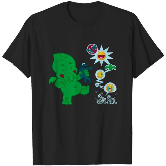 Discover Run! It's... never mind! - Cthulhu - T-Shirt