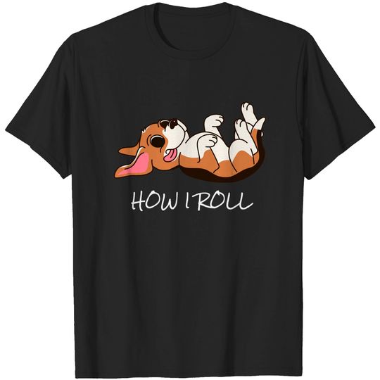 Discover Beagle How I Roll - Beagle - T-Shirt